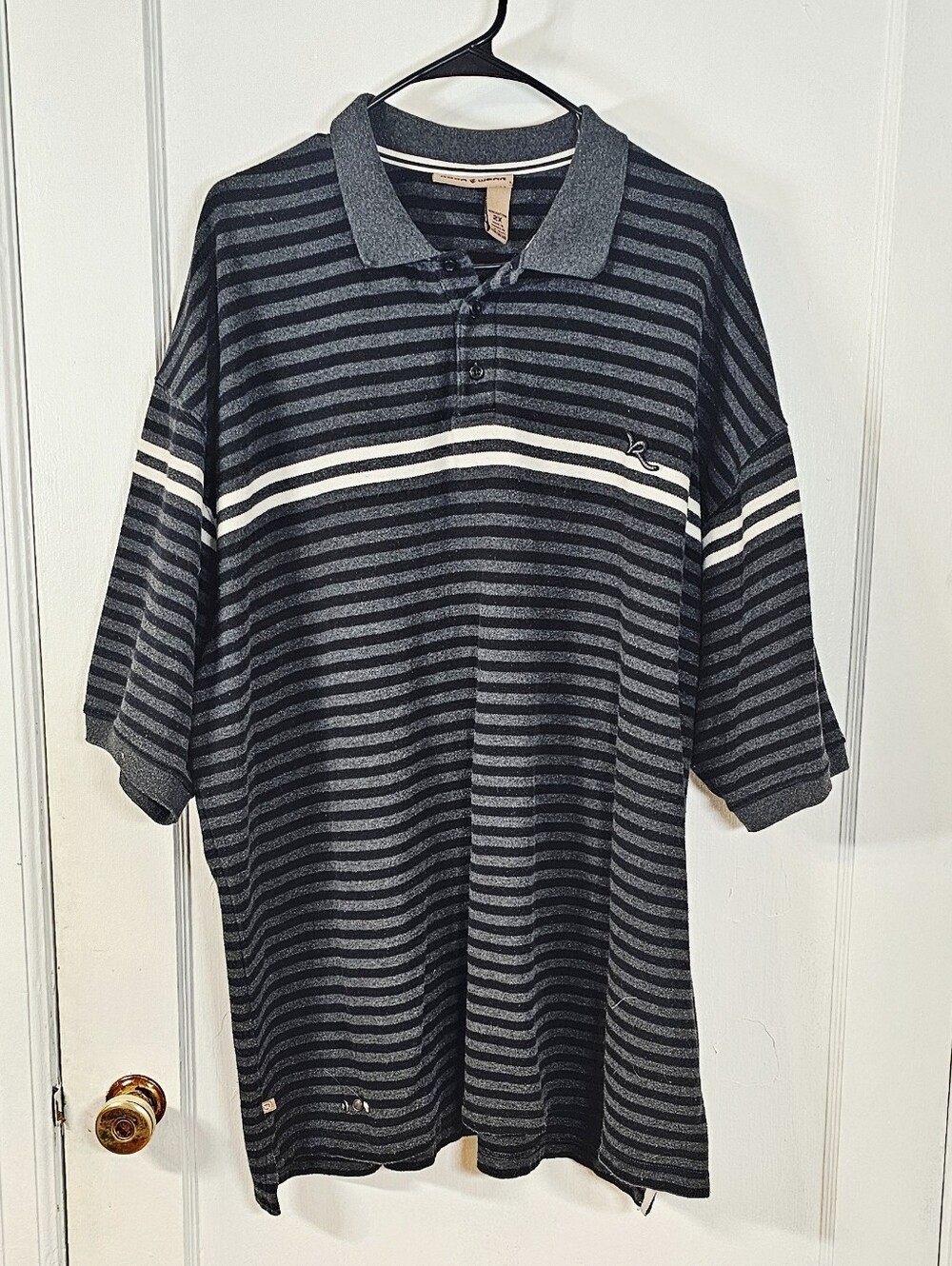 Rocawear VTG Striped Polo